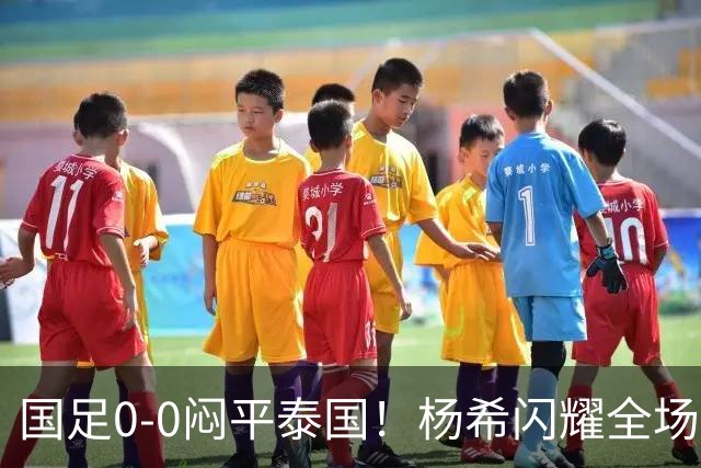 国足0-0闷平泰国！杨希闪耀全场，5人不及格，大概率被邵佳一弃用