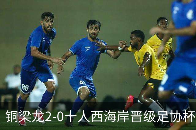 铜梁龙2-0十人西海岸晋级足协杯8强 杜月徵双响 丁海峰蹬踏染红